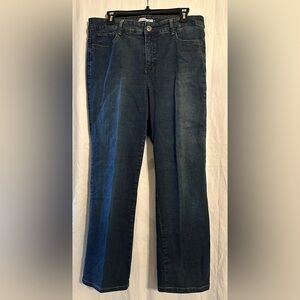 Bandolinoblu Women’s Blue Denim Jean with Pockets size 16